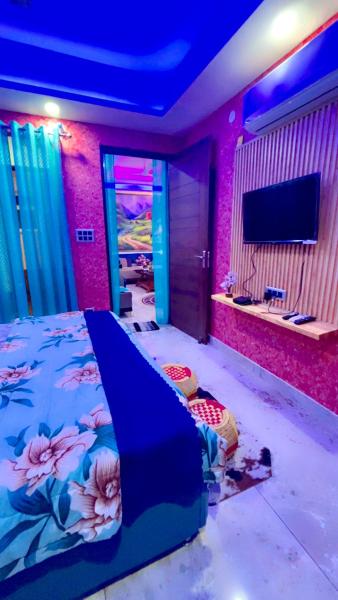 Bilde 2: Flat in Rishikesh,sukoon,free parking,100mpbs speed wifi