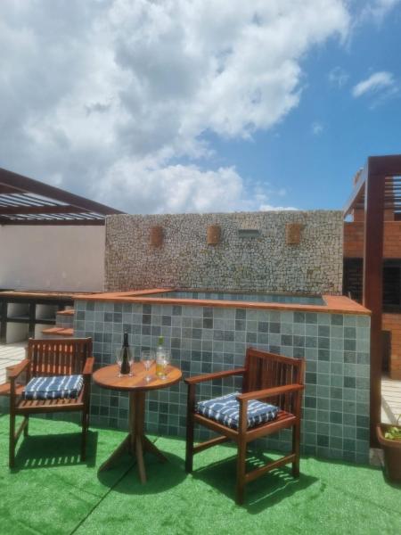 A la foto es mostra l'objecte Casa Pitanga Flat situat a la ciutat de Jericoacoara.