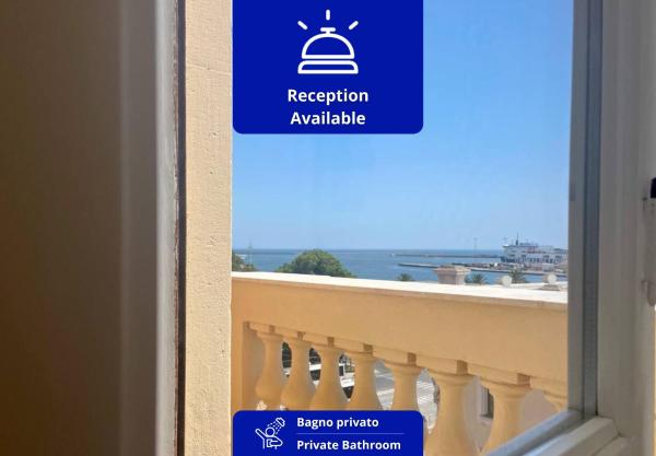 A la foto es mostra l'objecte Onlyrooms V - Sea View & Train Station situat a la ciutat de Cagliari.