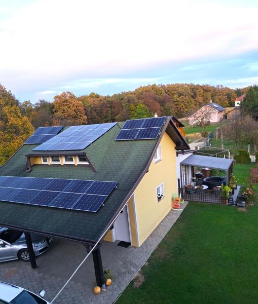 En la foto se muestra el objeto Holiday house Zala ubicado en la ciudad de Bodonci.