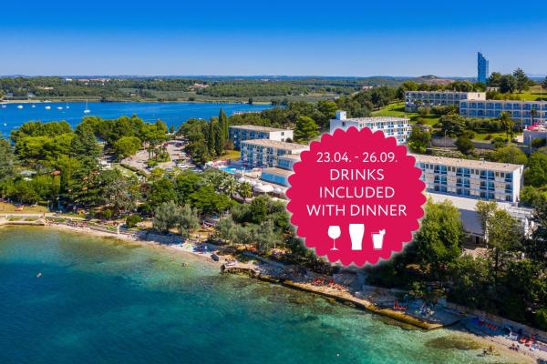 Kuvassa näkyy kohde Hotel Plavi Plava Laguna, joka sijaitsee kaupungissa Poreč.