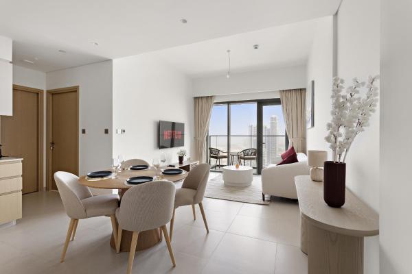 A la foto es mostra l'objecte VayK - Stylish 1BR in Prime Downtown Location situat a la ciutat de Dubai.