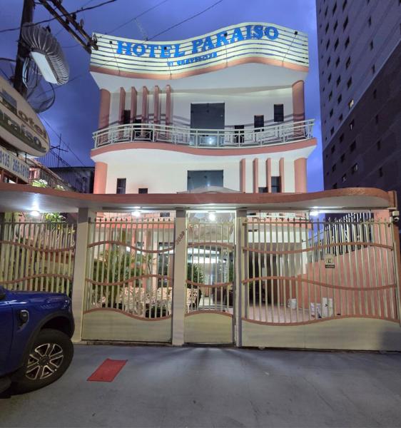 På billedet ses objektet Hotel Paraiso Belém beliggende i byen Belém.