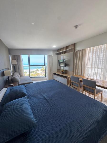 A la foto es mostra l'objecte Flat com vista panorâmica do mar em Boa Viagem, Recife situat a la ciutat de Recife.