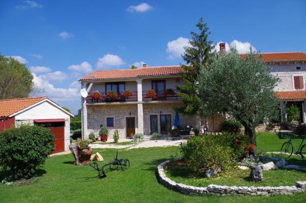 Na fotografii je vidět objekt Ferienwohnung in malerischem istrischen Dorf nacházející se ve městě Skitača.