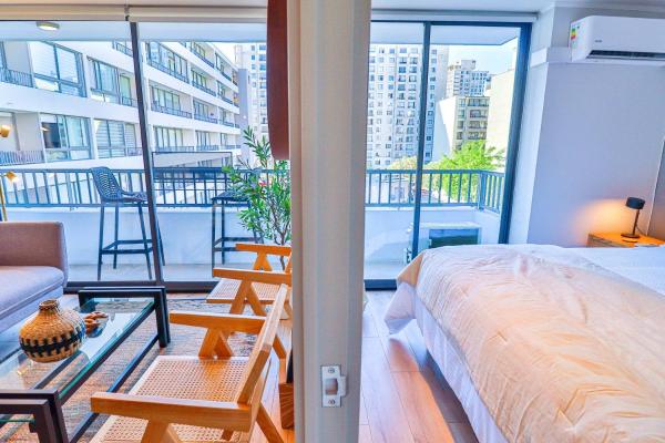 Hom L 2d2b, Wifi, Aa Frio Caliente, A Pasos De Universidades, Centros De Salud - Recoleta, Chile