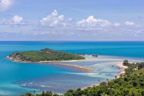På billedet ses objektet Stunning Seaview Near the Beach beliggende i byen Koh Samui.