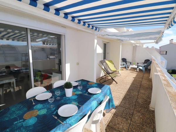 Superbe 3p Avec Grande Terrasse, Piscine, Proche Plage Et Commerces Au Grau-du-roi - Fr-1-307-137 - Le Grau-du-Roi
