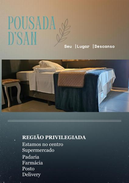 Na zdjęciu widoczny jest obiekt Pousada D'san położony w mieście Vinhedo.