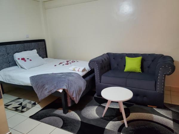 Nella foto è visibile l'oggetto Truenest spacious Studio situato nella città di Kinoo.