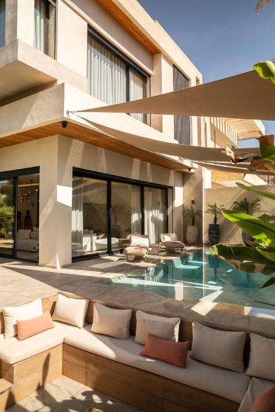 På billedet ses objektet Villa Ayani beliggende i byen Marrakech.