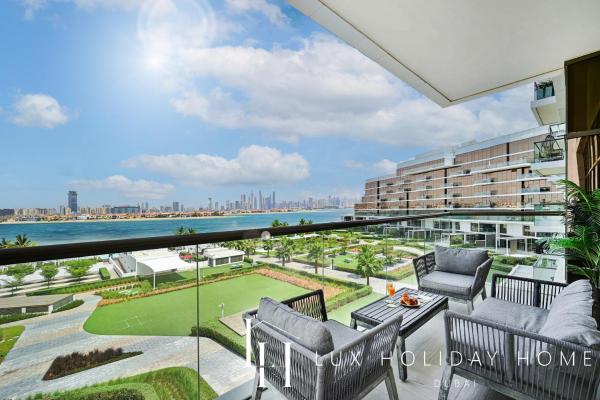Na fotografii je vidět objekt LUX - The Elegant Palm Beach Suite nacházející se ve městě Dubaj.