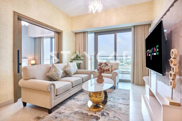 A la foto es mostra l'objecte Staycae Holiday Homes Golf Gate - Damac Hills situat a la ciutat de Dubai.