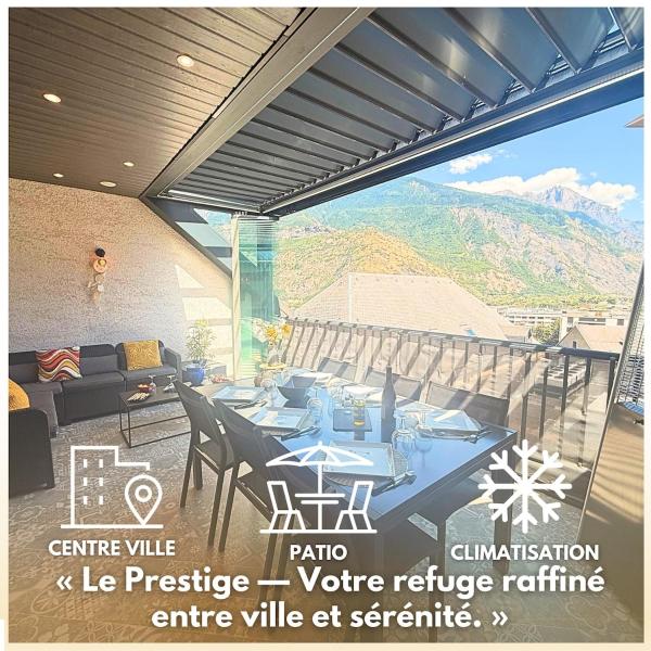 På billedet ses objektet Prestige Hyper Centre Veranda Climatisation beliggende i byen Hermillon.