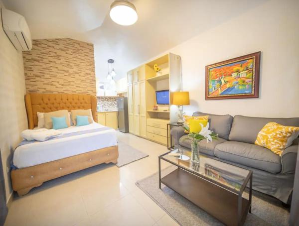 På billedet ses objektet Fully Equipped 1br Studio dt 2mins To The Beach beliggende i byen Sosúa.