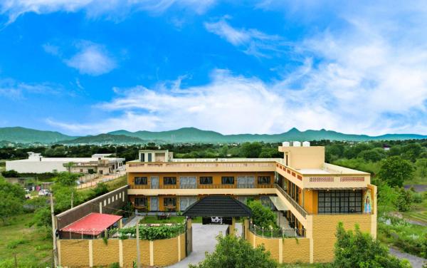 Na foto é possível ver o objeto Kunj - A Boutique Hotel By Shivaneel Hospitality localizado na cidade de Pushkar.