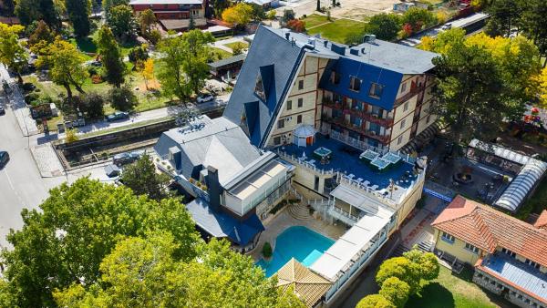 A la foto es mostra l'objecte Spa Hotel Rich situat a la ciutat de Velingrad.