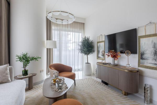 A la foto es mostra l'objecte 1BR Sea View at Grand Bleu - Emaar Beachfront situat a la ciutat de Dubai.