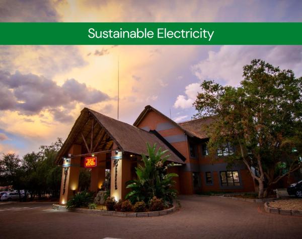 Auf dem Foto ist das Objekt Bains Lodge - Sustainable Electricity in der Stadt Bloemfontein zu sehen.