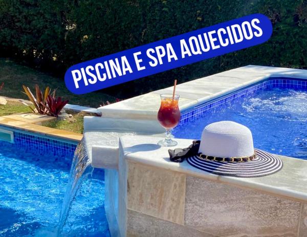 En la foto se muestra el objeto CHACARA THA&THI COND FECHADO WI FI SPA e PISC AQUECECIMENTO SOLAR ubicado en la ciudad de Bom Jesus dos Perdões.