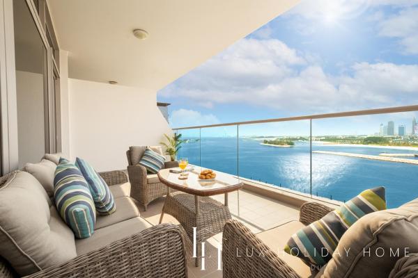 Na fotografii je vidět objekt LUX Opulent Island Suite 6 Burj View nacházející se ve městě Dubaj.