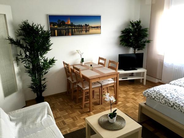 Na zdjęciu widoczny jest obiekt Arcaden Apartment położony w mieście Ratyzbona.