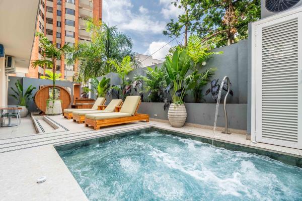 A la foto es mostra l'objecte Aparta Hotel Nini Cali situat a la ciutat de Cali.