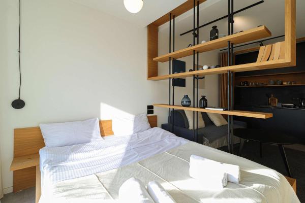 På billedet ses objektet Nice & Bright Studio apt In The Hills of Gudauri beliggende i byen Gudauri.