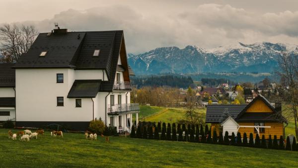 A la foto es mostra l'objecte Willa Paula - Jacuzzi, Sauna & Grill situat a la ciutat de Ząb.