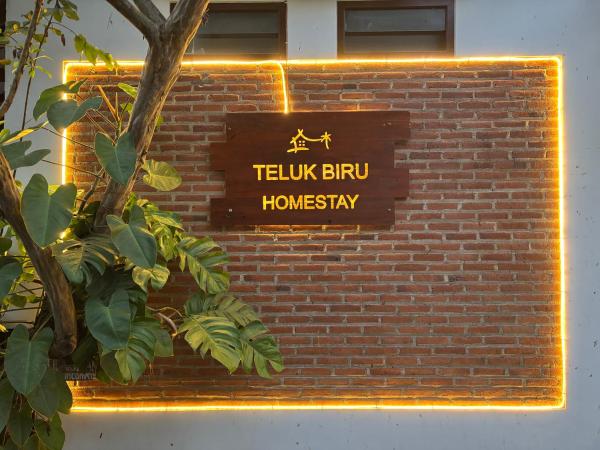 På bildet vises objektet Teluk Biru Homestay som ligger i byen Brassan.