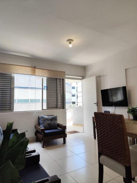 Foto 3: 5E- 2 Quartos com Ar Condicionado Split, sala e cozinha, 2 banheiros, 1 Garagem e internet rápida - Beira Mar
