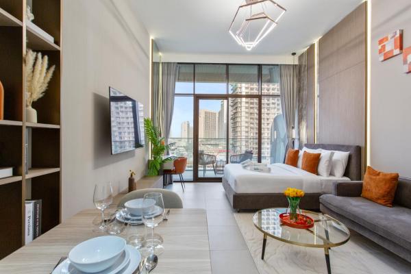 Apartamento Estúdio — 41 m² - Chic & Sleek Studio in Westwood Grande