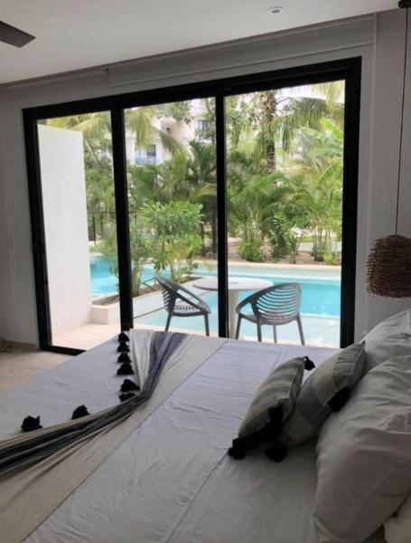 Na zdjęciu widoczny jest obiekt Luxury Studio SwimUp With Pool la Veleta Tulum położony w mieście Tulum.