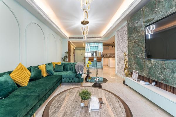 A la foto es mostra l'objecte Homeeza Luxury 2BR Apartment Sea Views Dubai Marina situat a la ciutat de Dubai.