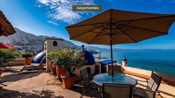 Ocean View 1br Condo-balcony-beach-pool - 301 - Puerto Vallarta