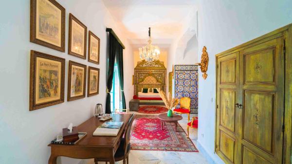 Na fotografii je vidět objekt Dar Zyne- Maison d'hôte nacházející se ve městě Tunis.