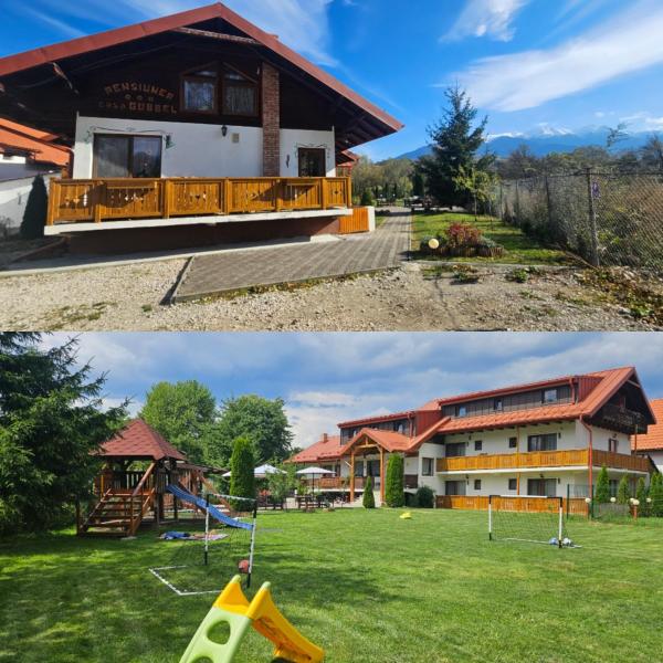 A la foto es mostra l'objecte Pensiunea Casa Gobbel situat a la ciutat de Bran.