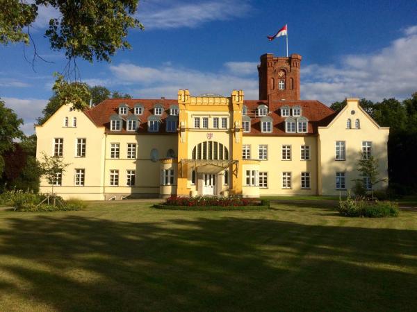 A la foto es mostra l'objecte Schloss Lelkendorf - Fewo Parkblick situat a la ciutat de Lelkendorf.