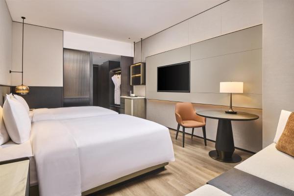 Двухместный номер Делюкс с 2 отдельными кроватями — 33 m² - Doubletree By Hilton Changsha Tianxin