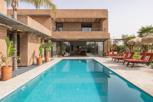 Modern Villa - 4 Luxury Suites - Golf Amelkis - Marrakech - Marrakech