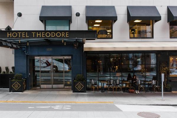 A la foto es mostra l'objecte Hotel Theodore Seattle Downtown, Tapestry by Hilton situat a la ciutat de Seattle.