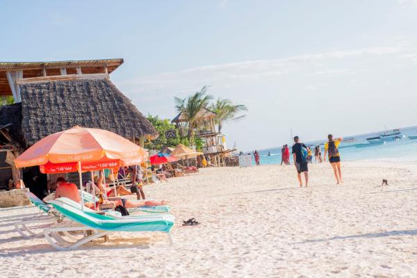 Nella foto è visibile l'oggetto Amazing Beach Hotel Zanzibar situato nella città di Nungwi.