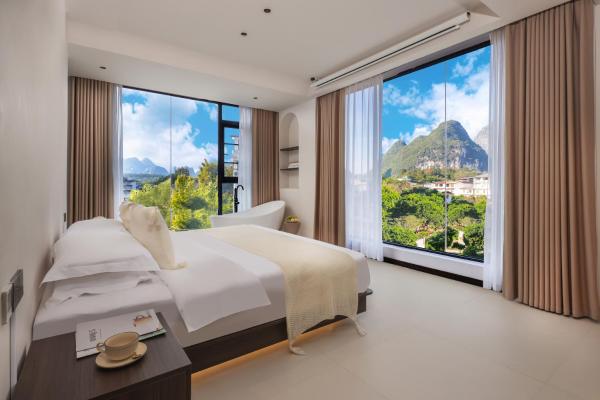 A la foto es mostra l'objecte THAT MAY Hotel situat a la ciutat de Yangshuo.