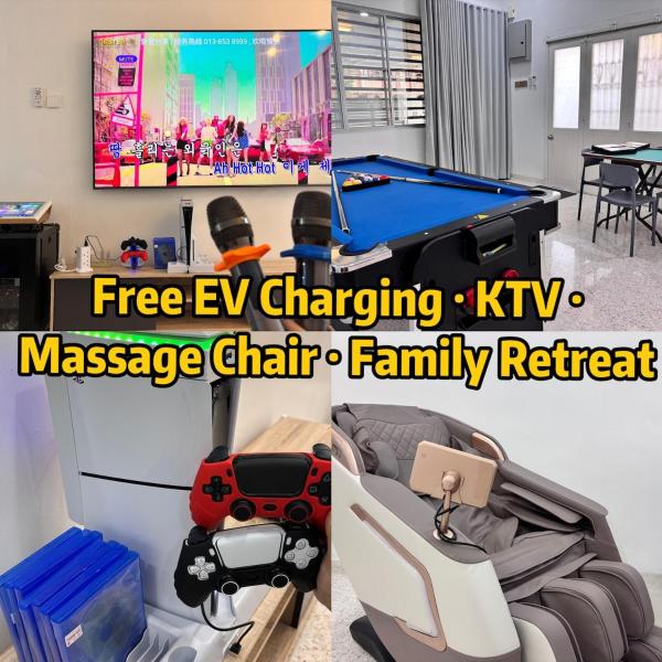 Free Ev Car Charge Ktv Snooker&ps5game 13pax Ipoh - Chemor
