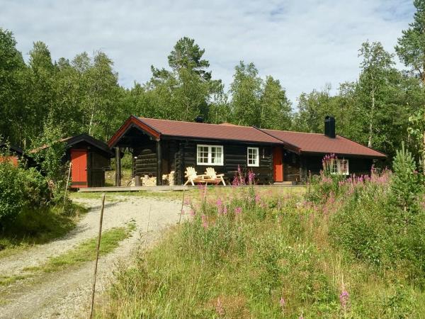 Na fotografii je vidět objekt Modern Log Cabin By Hardangervidda nacházející se ve městě Dagali.