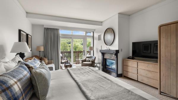 A la foto es mostra l'objecte 374 Lodge At Spruce Peak Ski In Ski In Ski Out King Studio By Stowe Mountain Rentals situat a la ciutat de Stowe.