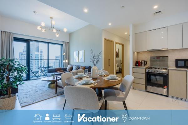 Vacationer Holiday Homes I Central 2 Bedroom I Pool With Burj Khalifa Views L Downtown Dubai - Dubaï