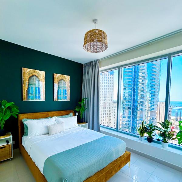 A la foto es mostra l'objecte Marina Oasis JBR Beach situat a la ciutat de Dubai.