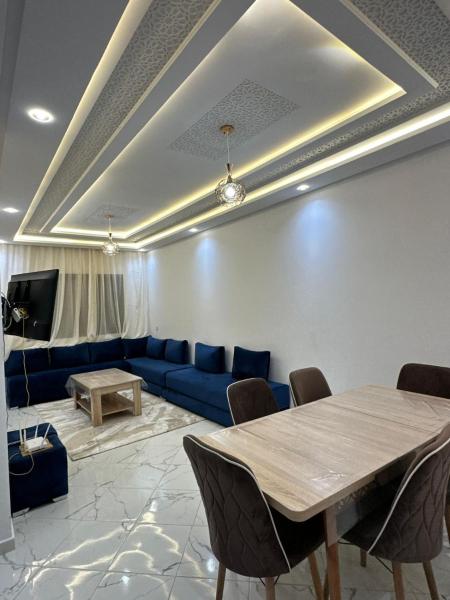 A la foto es mostra l'objecte appartement meublé temara situat a la ciutat de Temara.
