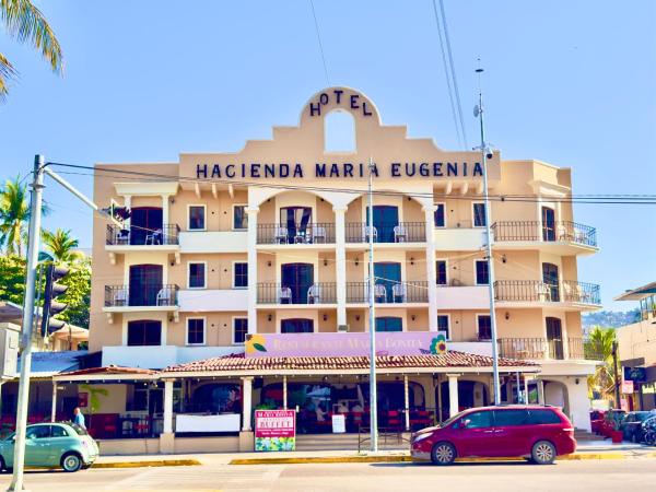 Na fotografii je vidět objekt Hotel Hacienda María Eugenia Acapulco nacházející se ve městě Acapulco.